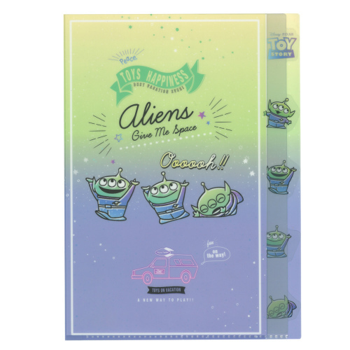 TOY STORY ALIENS 5分頁文件夾 (S2123665)