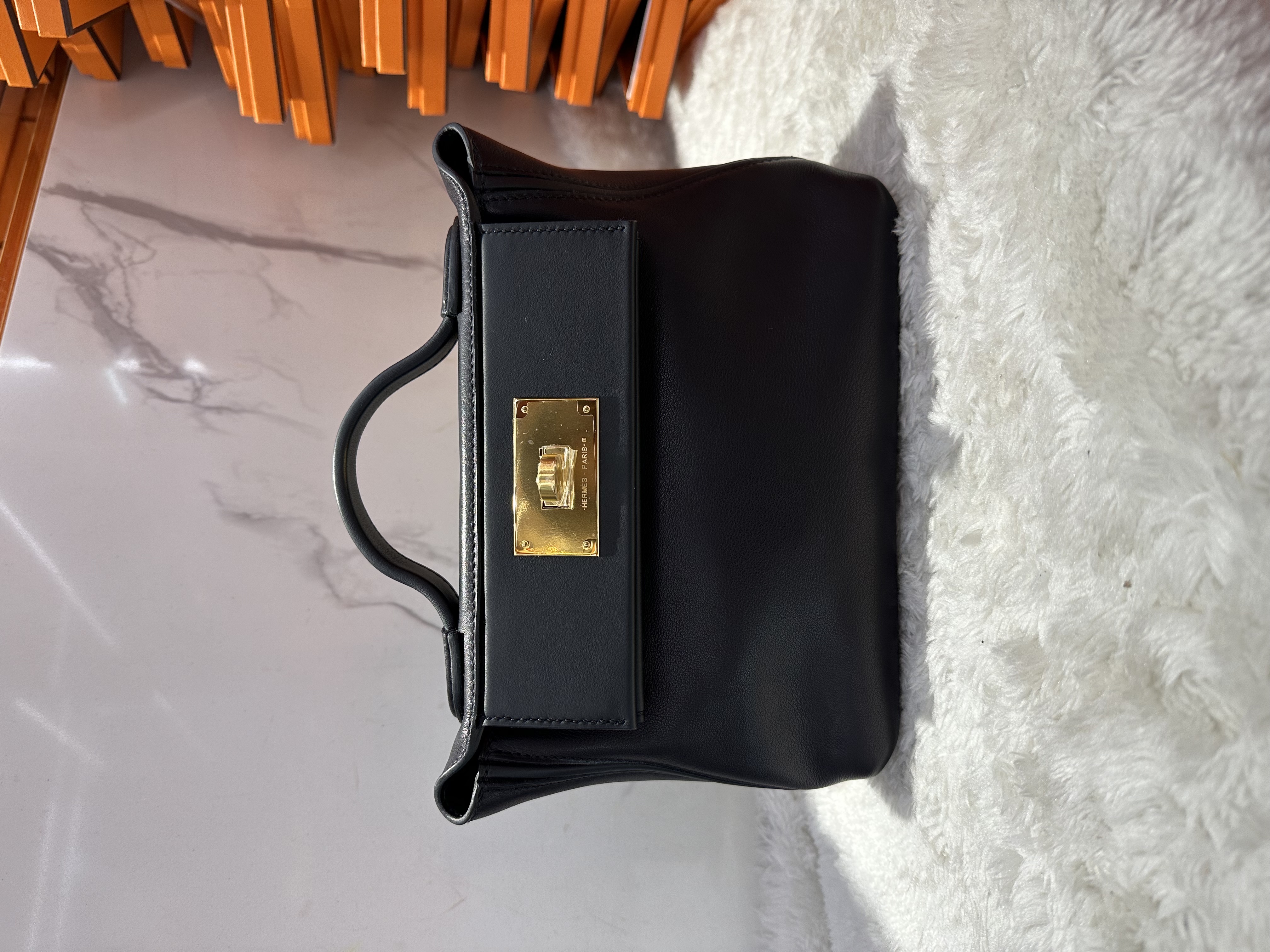 ｜ ｜新貨代購｜ | HERMES MINI 24 24 / 黑金