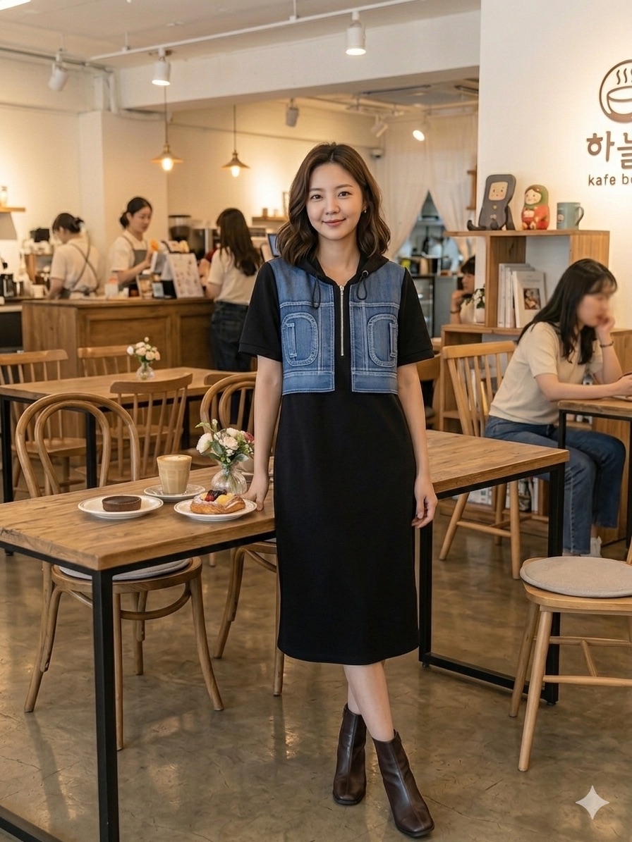 Sporty Hoody Casual Dress