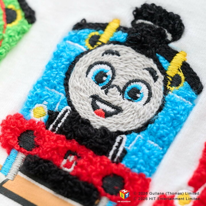 🇯🇵預訂 日本直送🇯🇵Petit Main x Thomas湯瑪士小火車系列四色刺繡短袖T恤