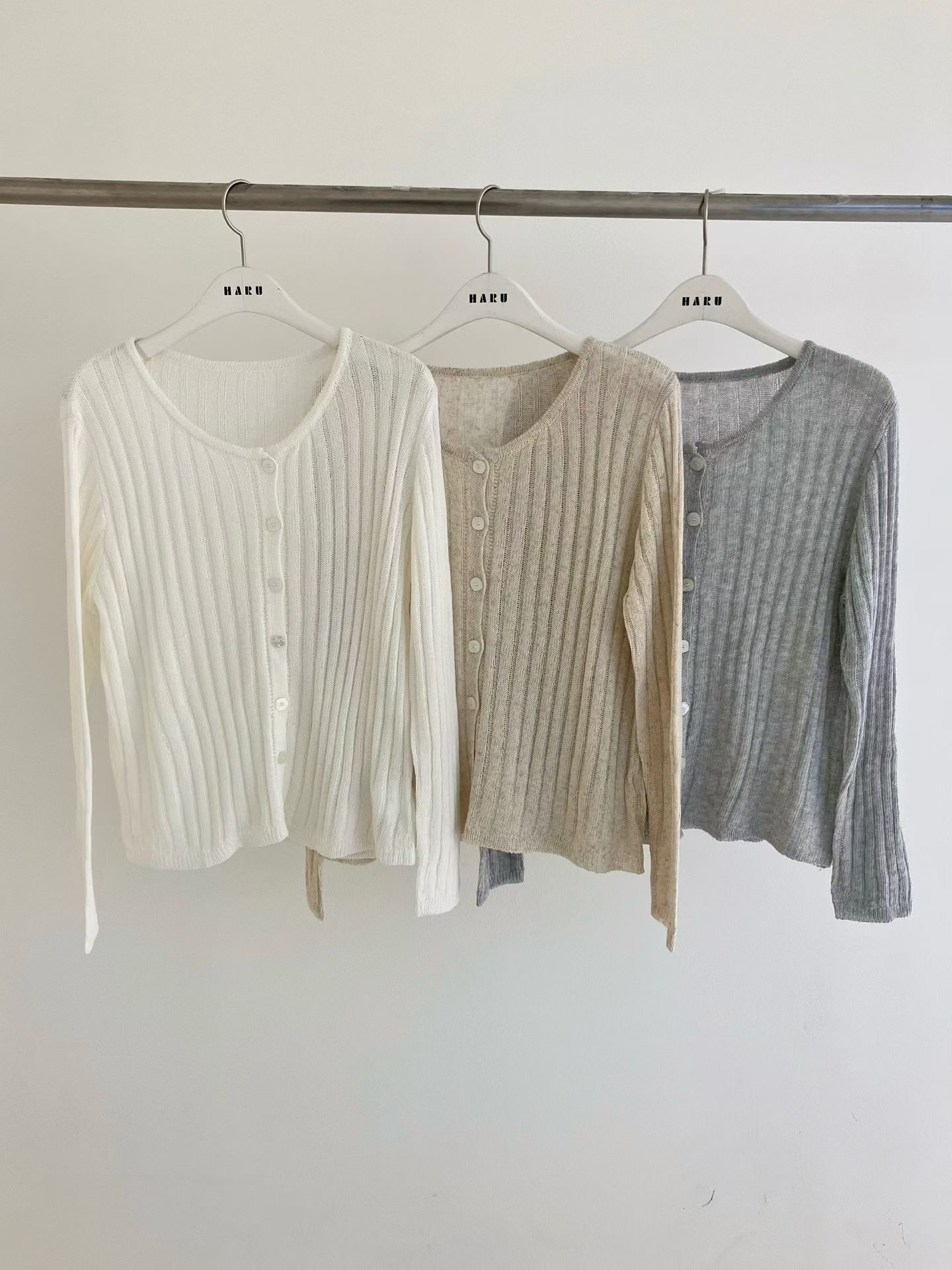 HA11 直紋針織外套