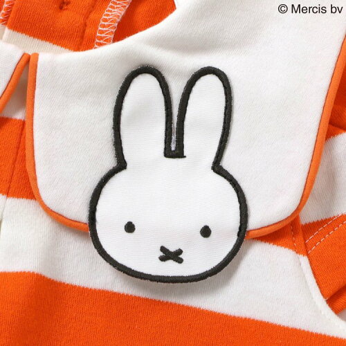 🆕【⭐訂購⭐】🇯🇵日本直送 🌀#Miffy 刺繡領 橫間連身裙/長身上衣［2款選］🌀 [ELDA-0065]