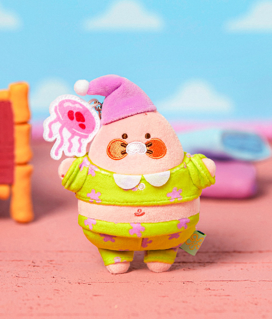 海綿寶寶 X Kakao Friends 公仔鎖匙扣