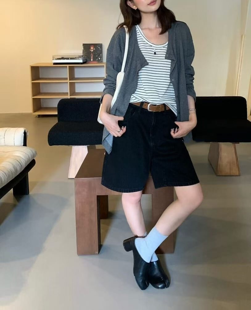 背心+ 外套 set  