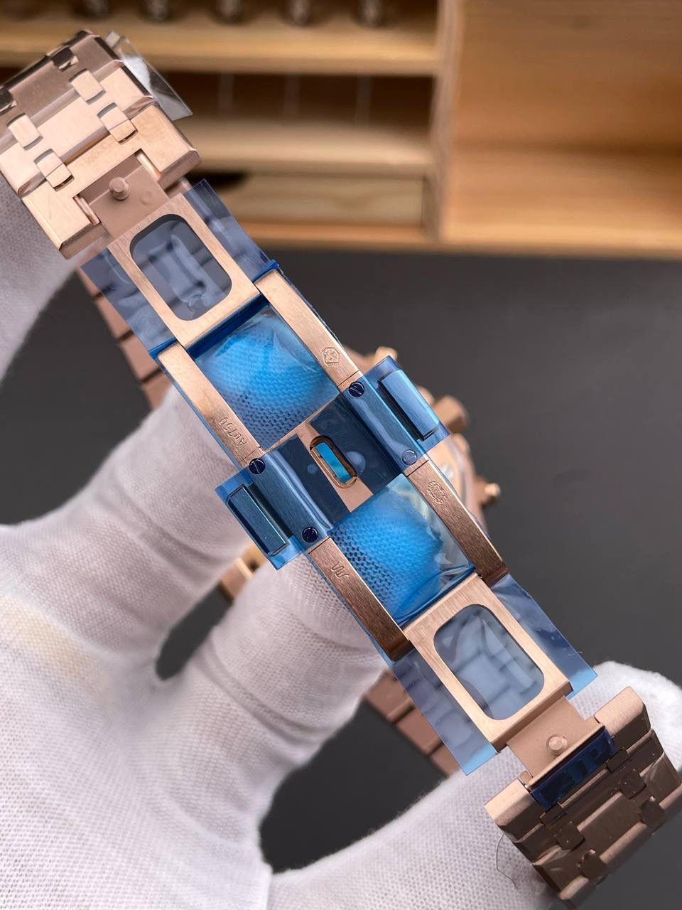 🚀皇家橡树26240 玫瑰金蓝盘/41mm/4401机💯