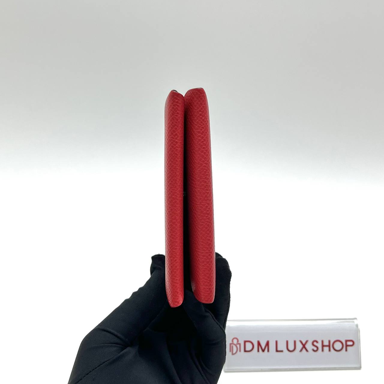 Hermes Calvi Duo Compact Card Holder (Stamp U)