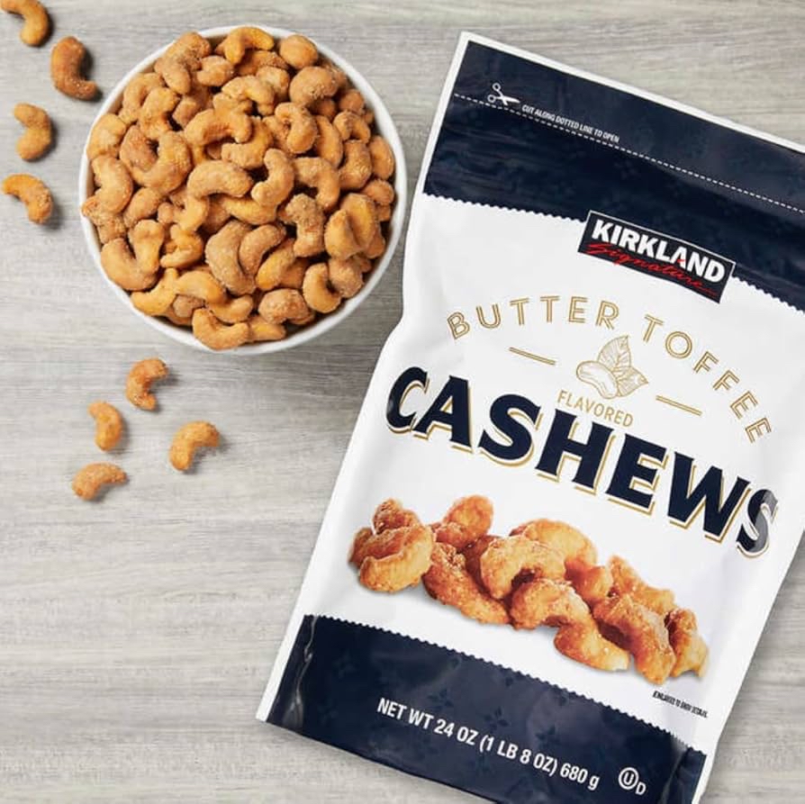 現貨現貨 美國Kirkland奶油太妃風味腰果 (680g) 
