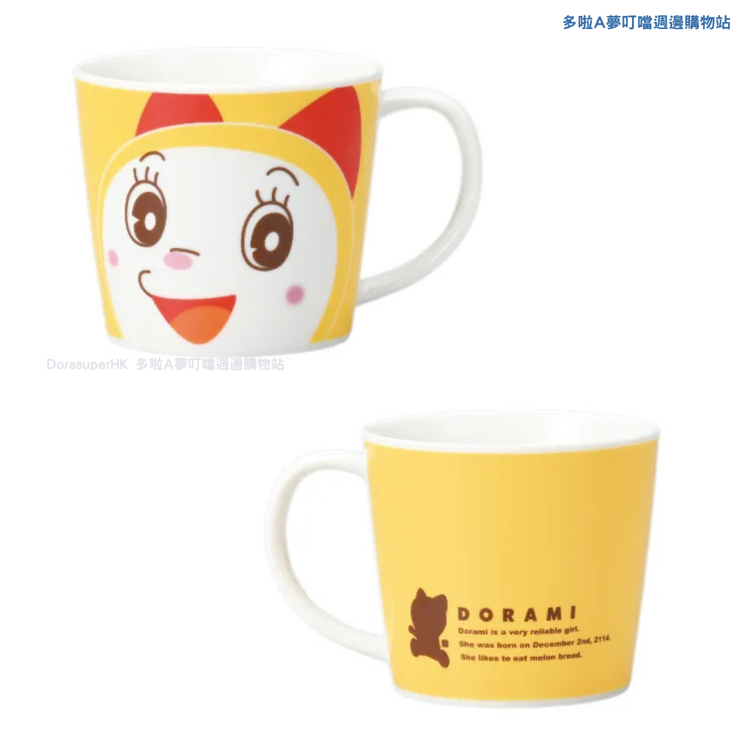 [訂購] 多啦A夢陶瓷杯 大集合 大雄 胖虎 金正陶瓷 (日本製) | Doraemon杯套裝