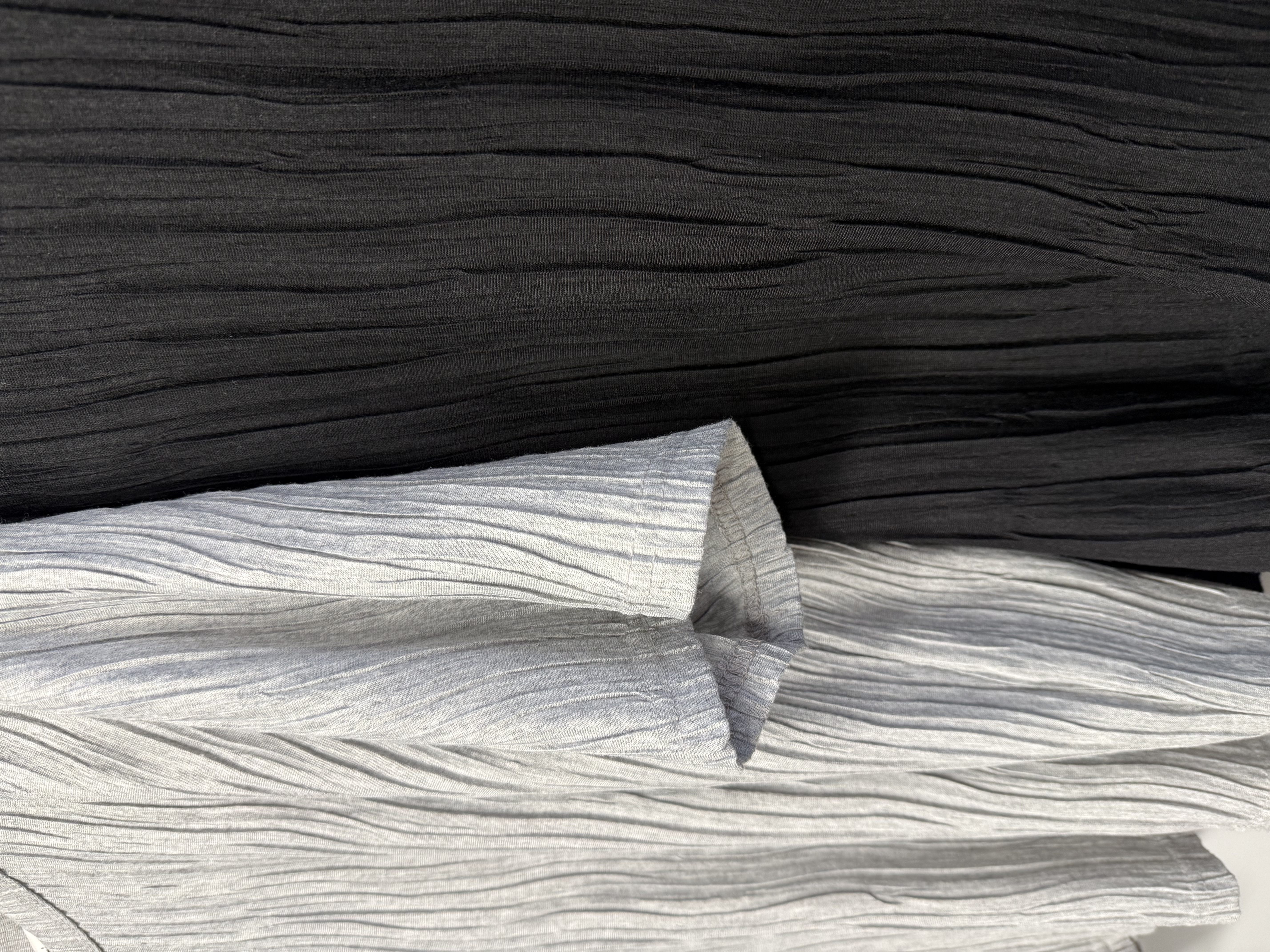 Textured basic top #top121