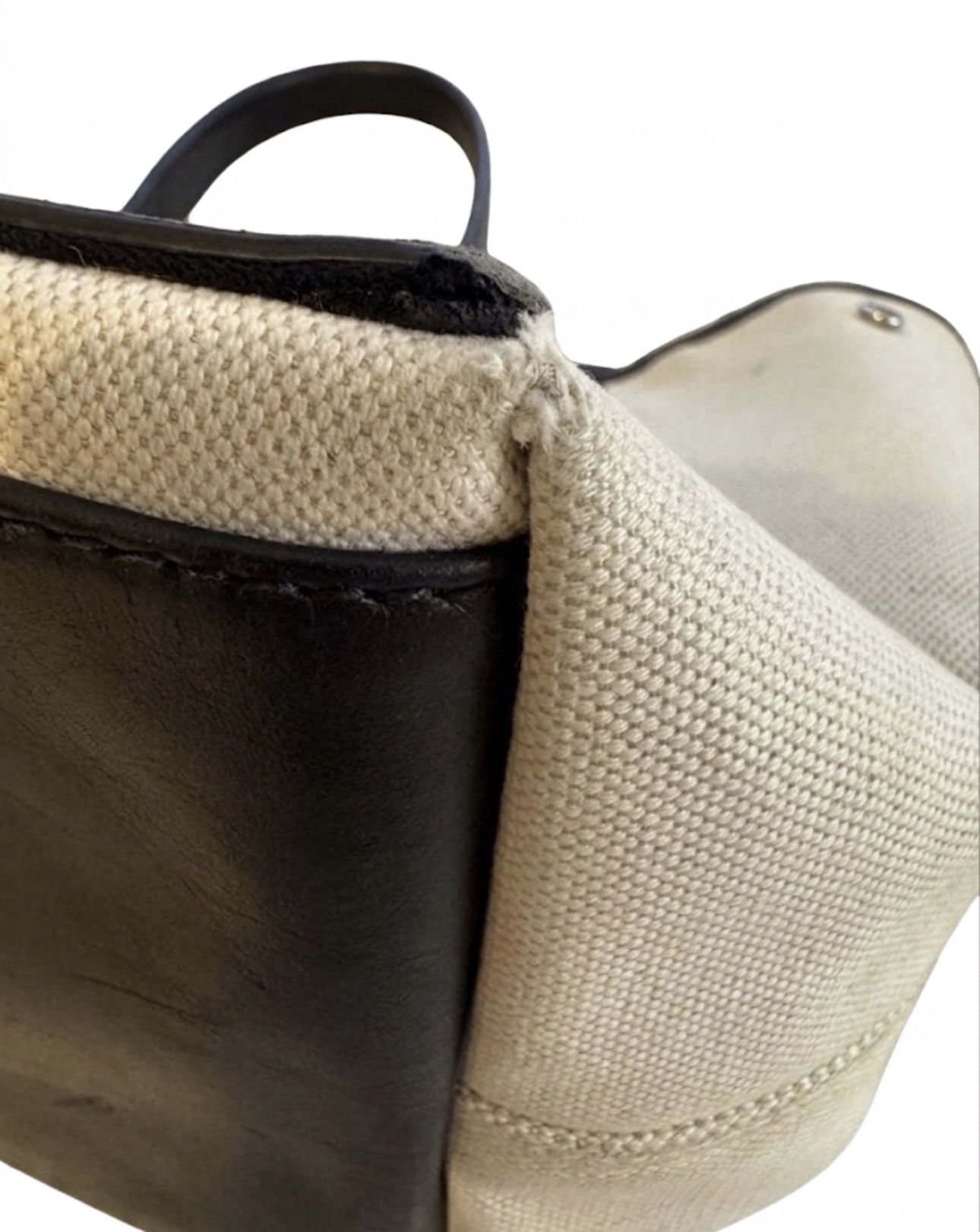 Balenciaga Canvas Tote Bag with Pouch