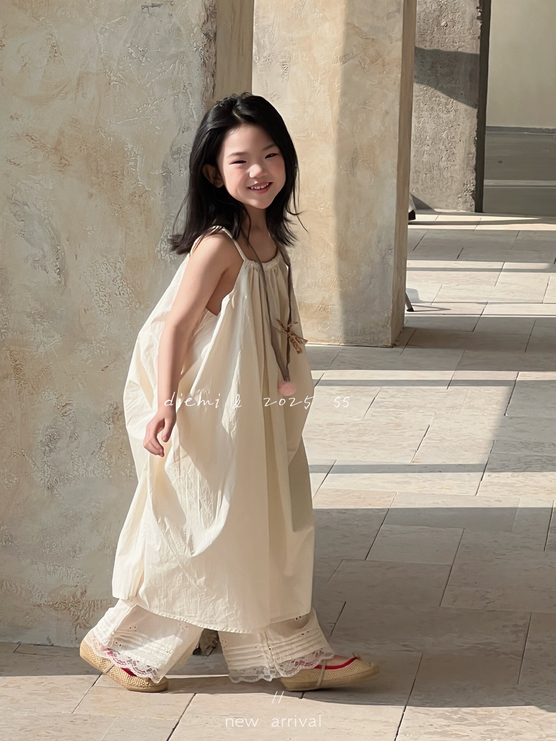 DM Ulzzang Raven Khaki Lace Set Wear