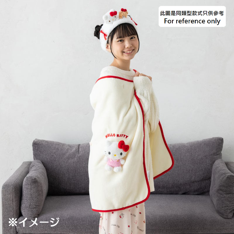 現貨｜Sanrio Hello Kitty 日版 兩用 毛毯 2-WAY Blanket 110x70cm (71512-3)
