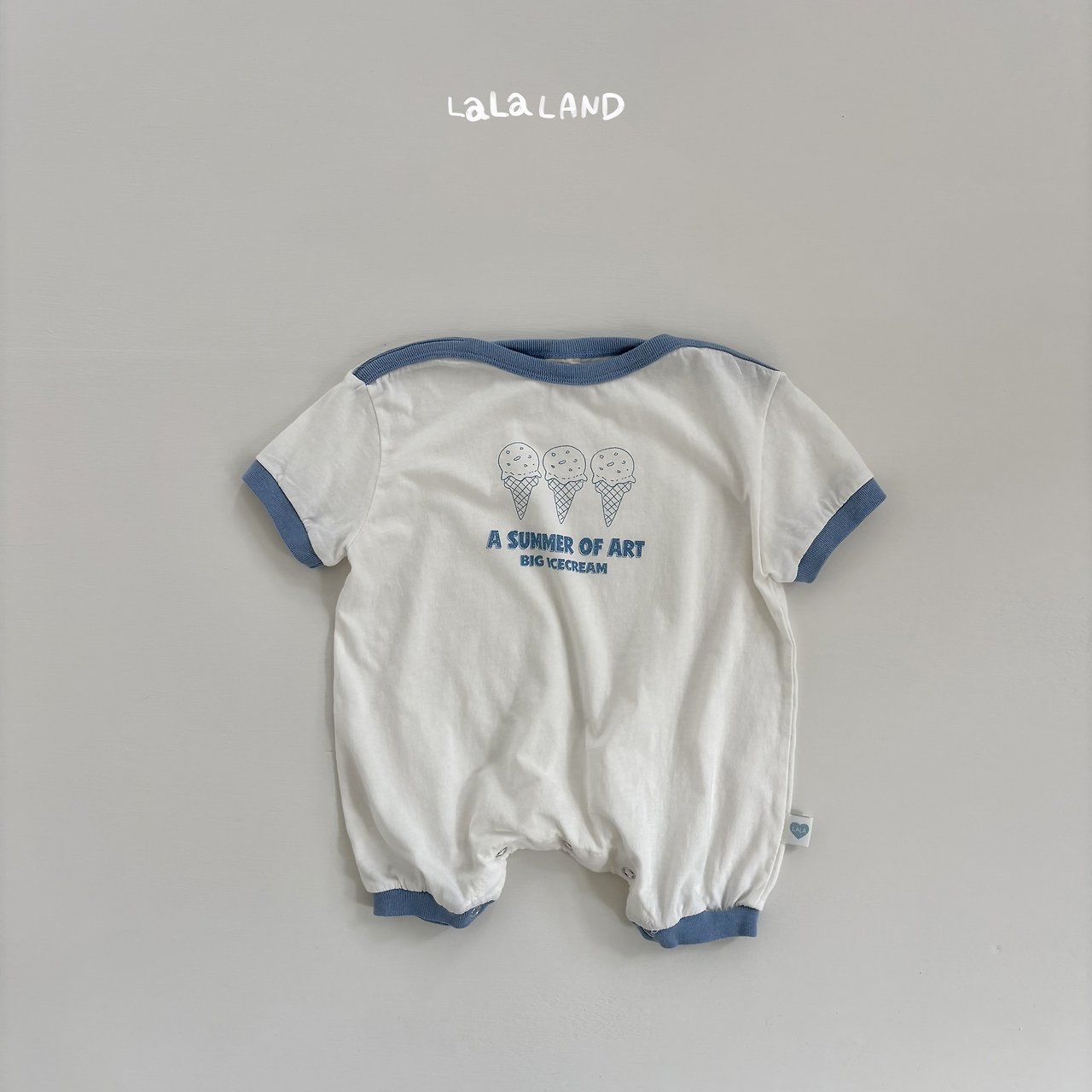 Lalaland | ice cream suit(Blue 12m)
