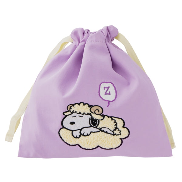 🌸 【預訂】索繩袋 - Snoopy Year of the SHEEP Series