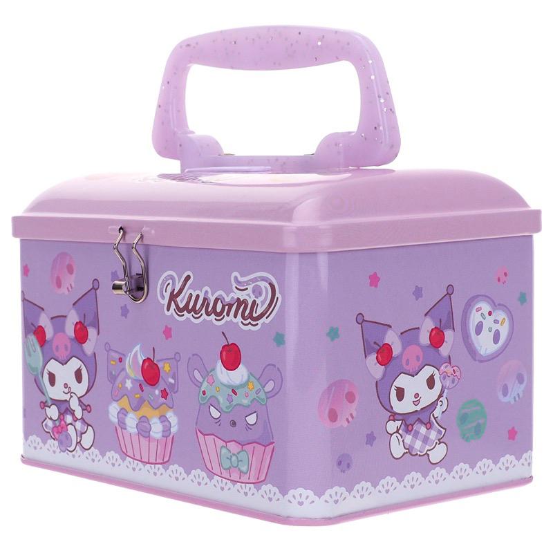 Kuromi 手挽式鐵盒錢箱