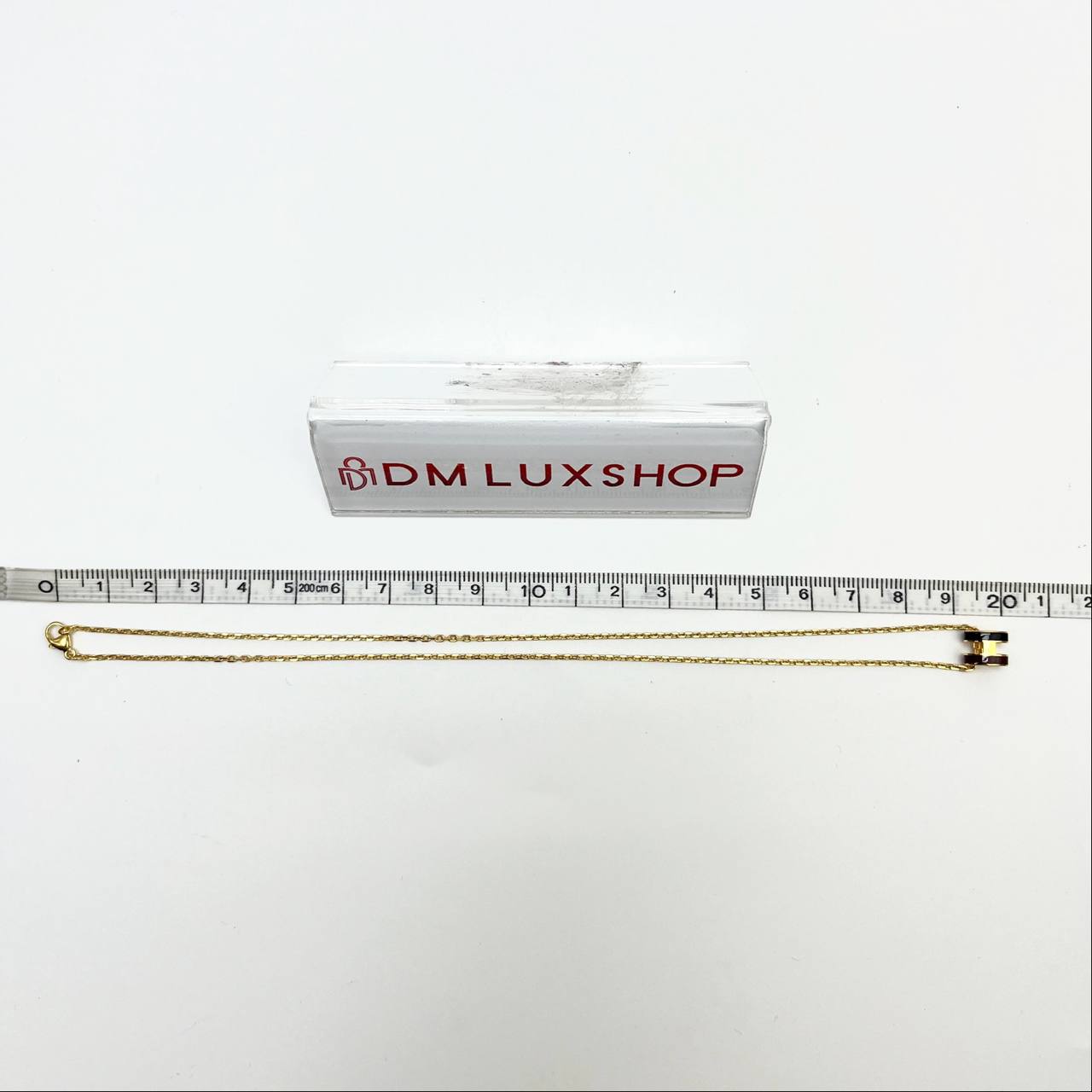 Hermes Mini Pop H Necklace (2 Tone)