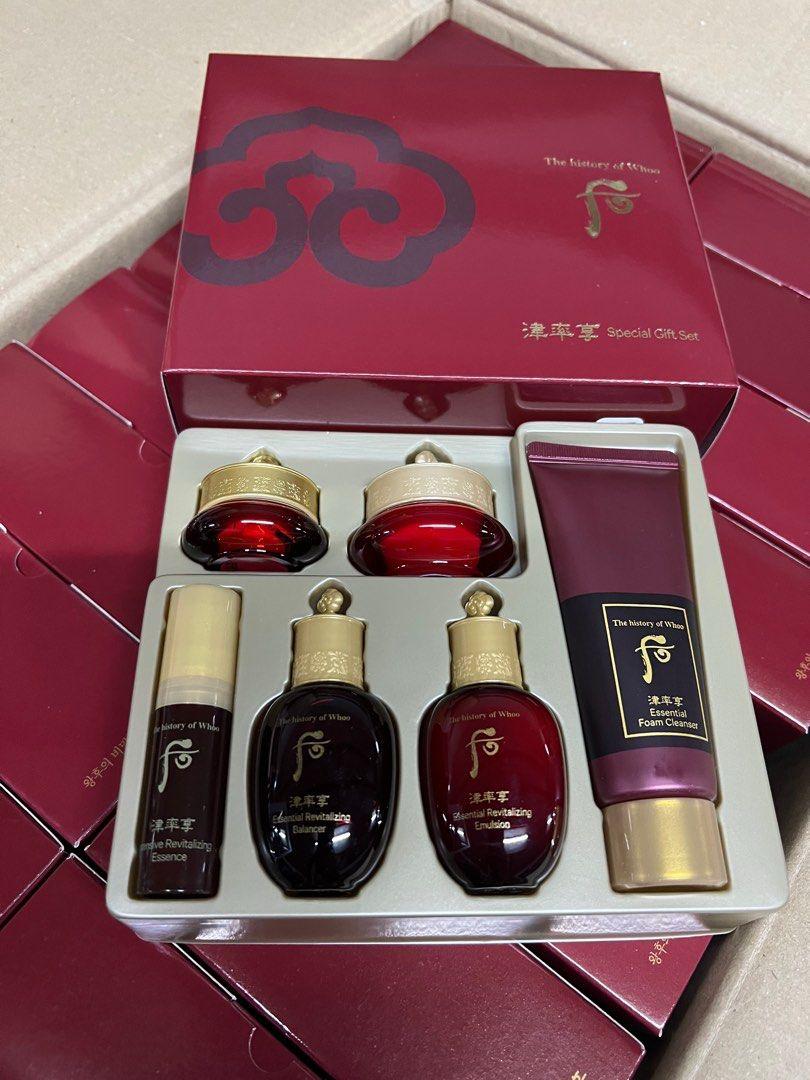 韓國🇰🇷Whoo 后 津率享紅潤美妍6件組