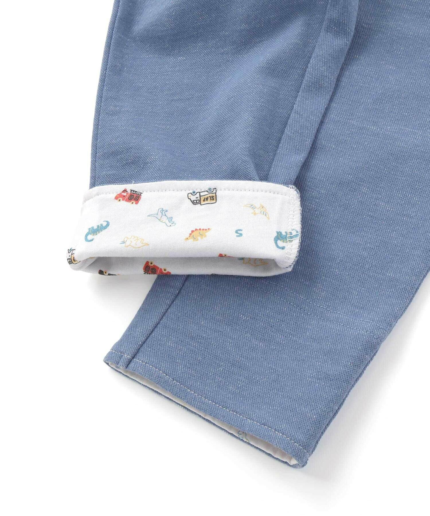 🆕【⭐訂購⭐】 🇯🇵日本直送🌀恐龍/汽車/太空圖案 捲褲腳 彈性七分褲［3款選］🌀[ELBA-0198][260308]