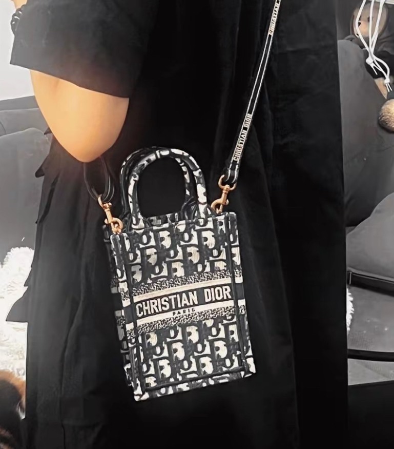 老花經典 Dior mini tote bag💖