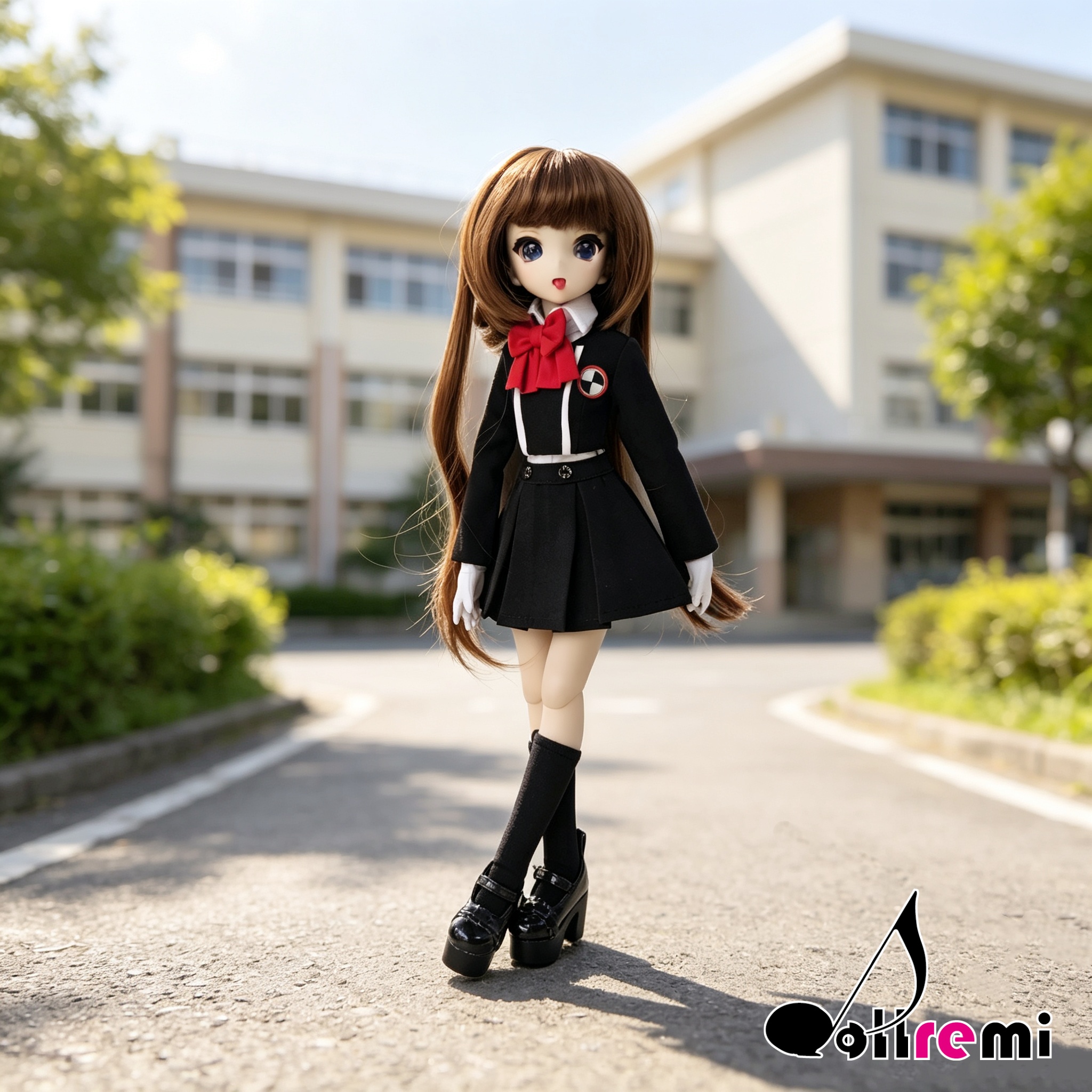 【dollremi】(DD0963) COS Persona 3 - Aigis Gekkoukan school uniform 女神異聞錄 3 - 埃癸斯 學校制服