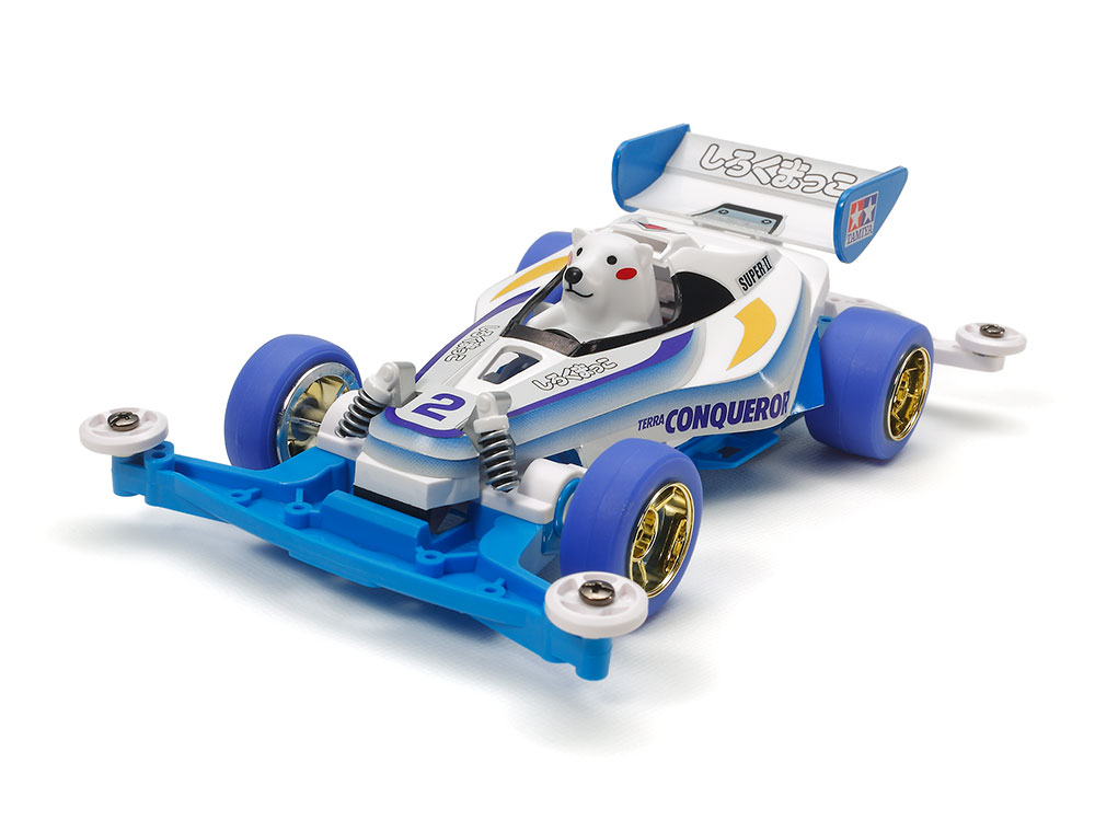MINI 4WD SHIROKUMAKKO (FINISHED MODEL)