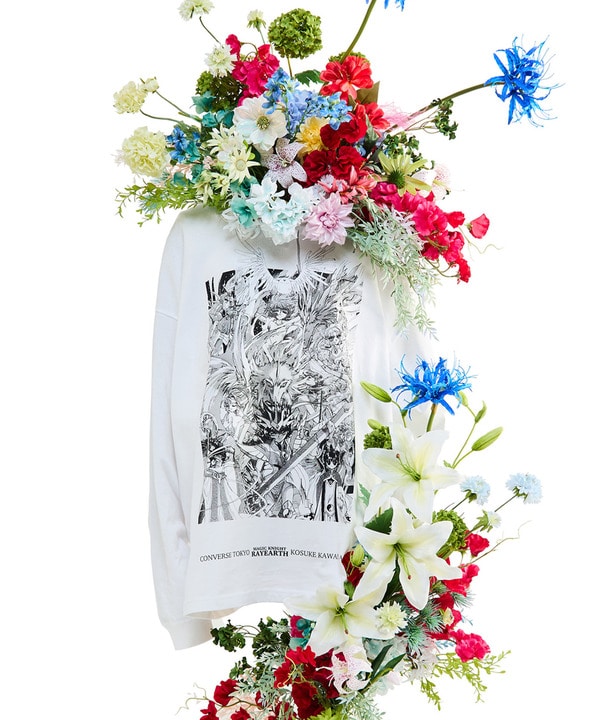 《Pre-Order》Graphic Longsleeve Tee｜Clamp X Converse 第二彈 (26C15-P）