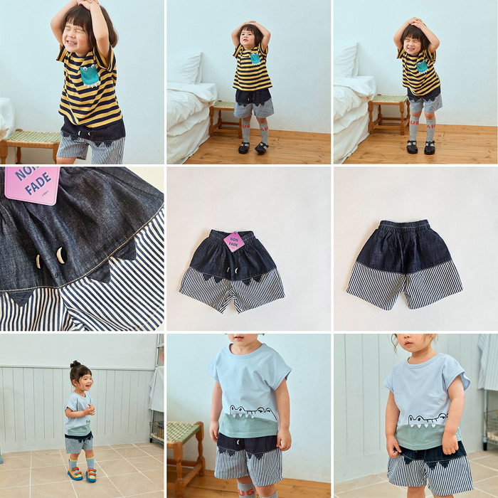 🇰🇷1st.BLUE短褲