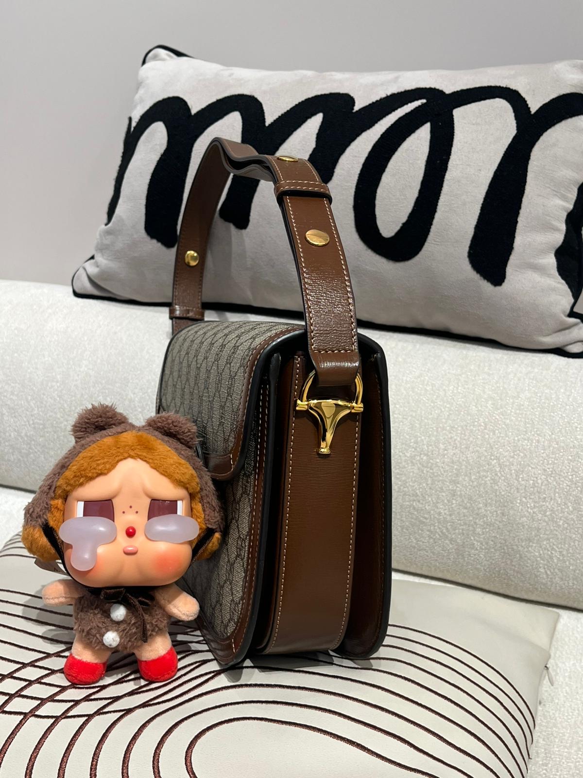 Gucci 1955 horsebit bag classic 100%Authentic,99%new  ✅收據✅dust bag✅booklet ✨專門店售價$25,500📣 