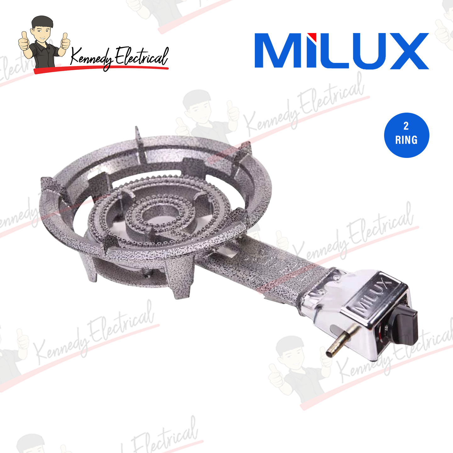 Milux High Pressure Cast Iron Gas Cooker (B-280)