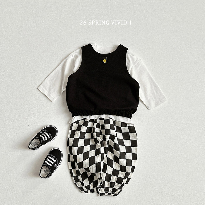 🇰🇷vivid_I set (vest+pants)