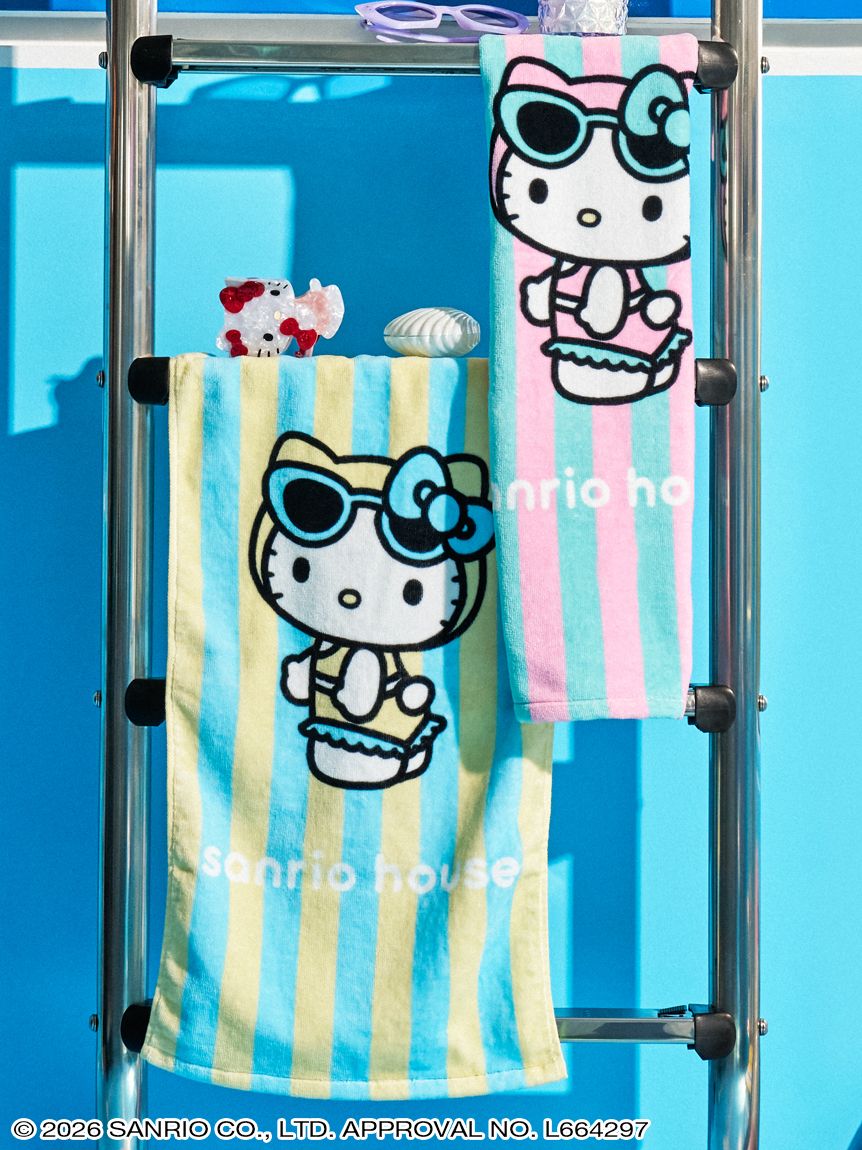 🎀【預訂】Sanrio Summer Beach Club 毛巾 W