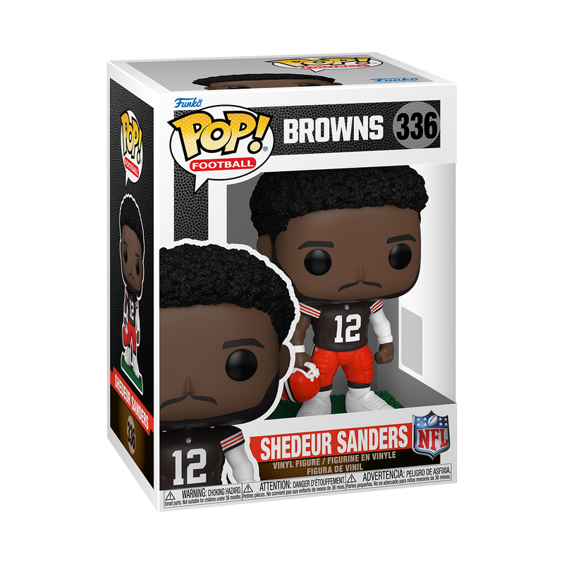 📦訂購 美國代購 Funko POP! NFL Shedeur Sanders Figure 克里夫蘭布朗 模型