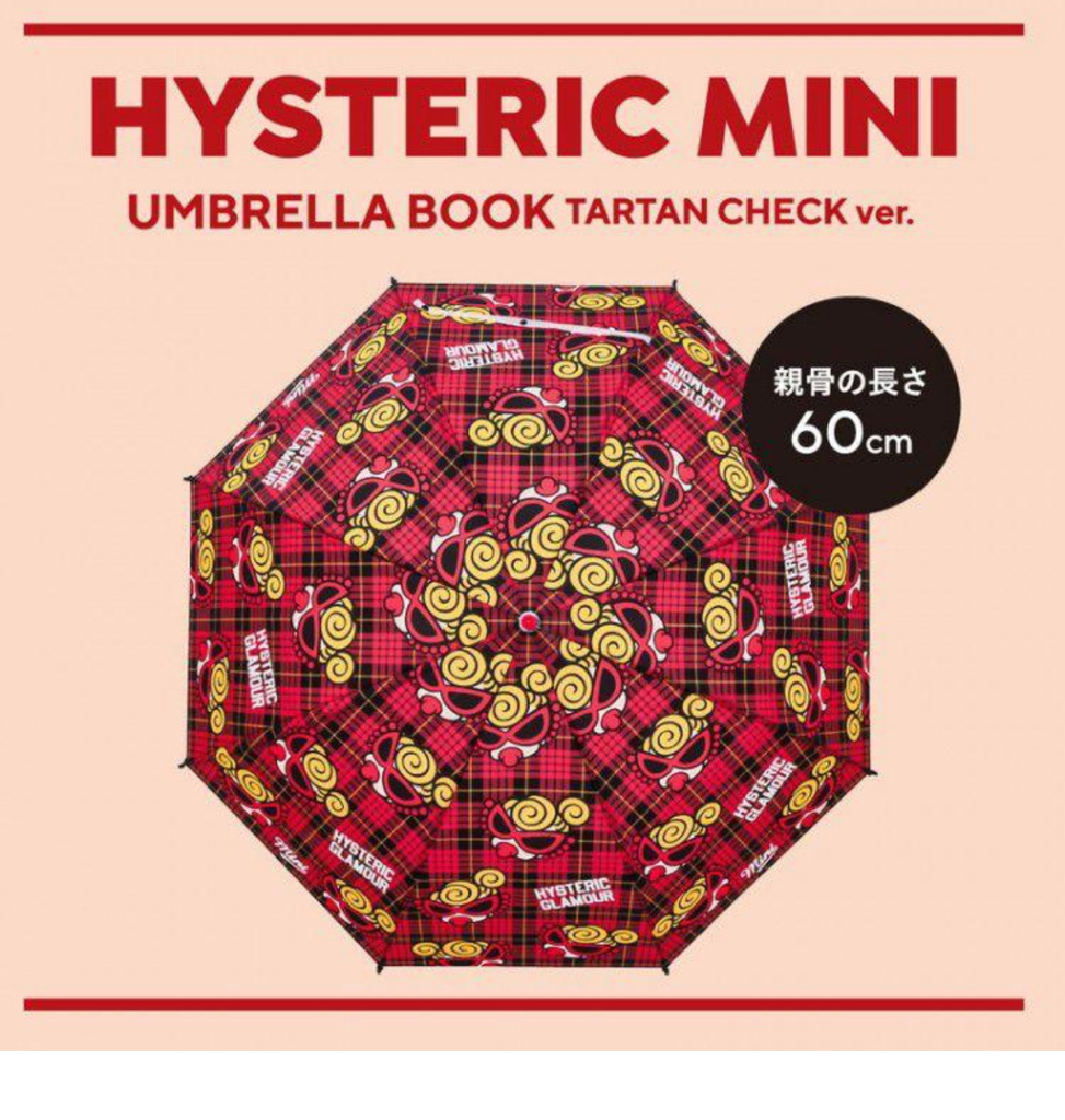 日本直送快閃HYSTERIC MINI 繽紛透明傘 兩個款式可以選擇