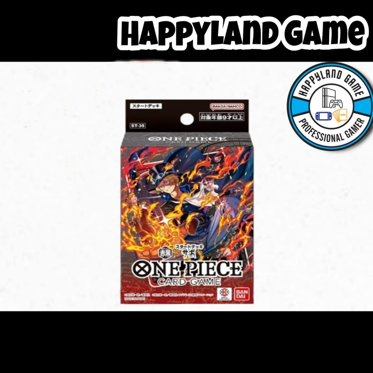 One Piece Card Game Starter Deck - ST31/ST32/ST33/ST34/ST35/ST36 (Luffy, Zoro, Kuzan,Katakuri,Sabo,Kid)