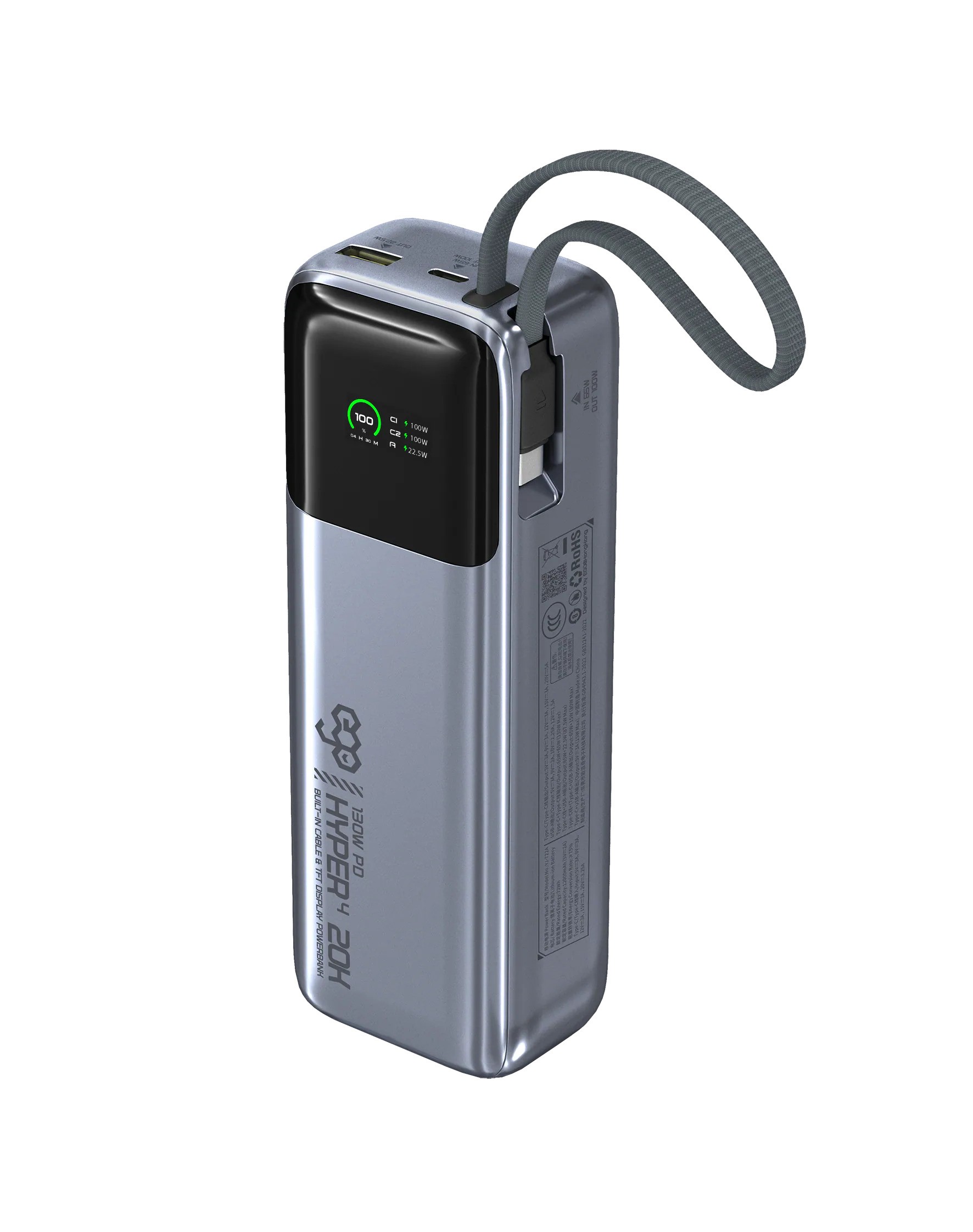 EGO Hyper4 20K@ 130W 內置線外置電