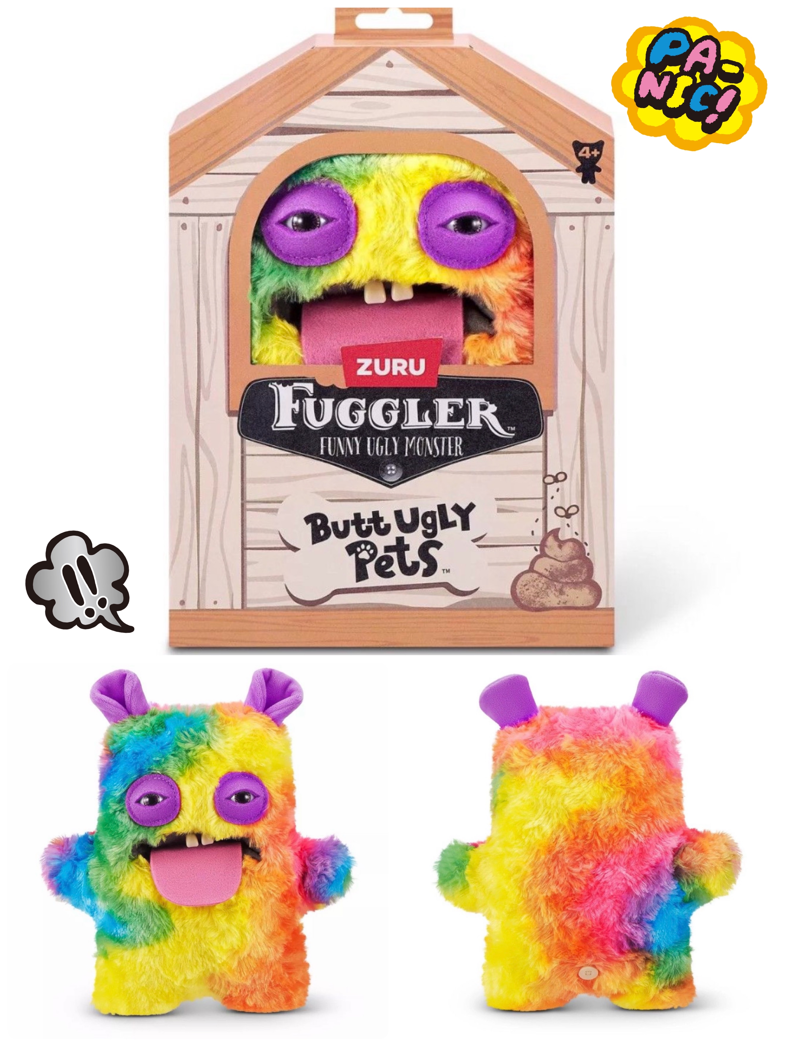 ☆現貨☆Zuru Fuggler Butt Ugly Pets Cheeky Chonky 牙寶公仔