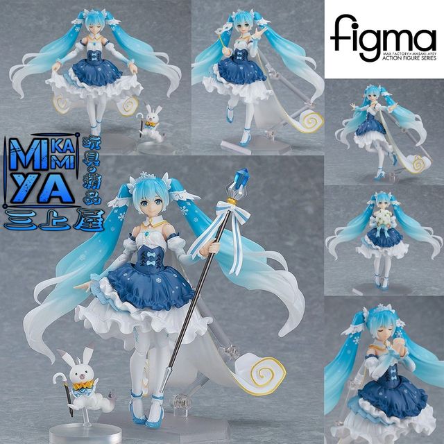 Figma EX-054 Vocaloid Snow Miku – Snow Princess Ver. – Good Smile Company – Neuve