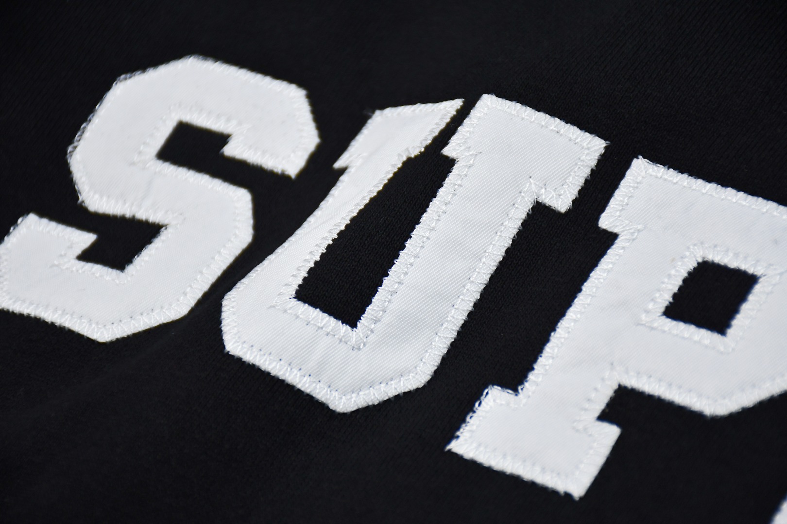 Supreme Collegiate Appliqué Zip Up Hooded Sweatshirt