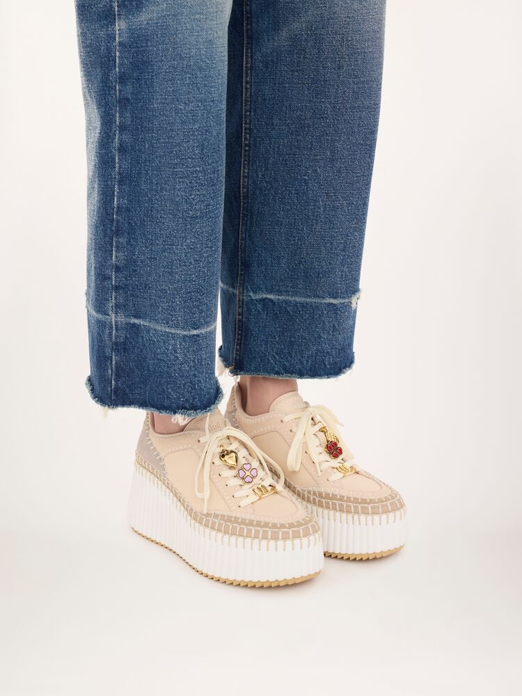 限時優惠✨新款🆕訂貨📮 Chloe 8cm 厚底Nama sneaker 連裝飾扣✨   Size 37 38 39 40 41