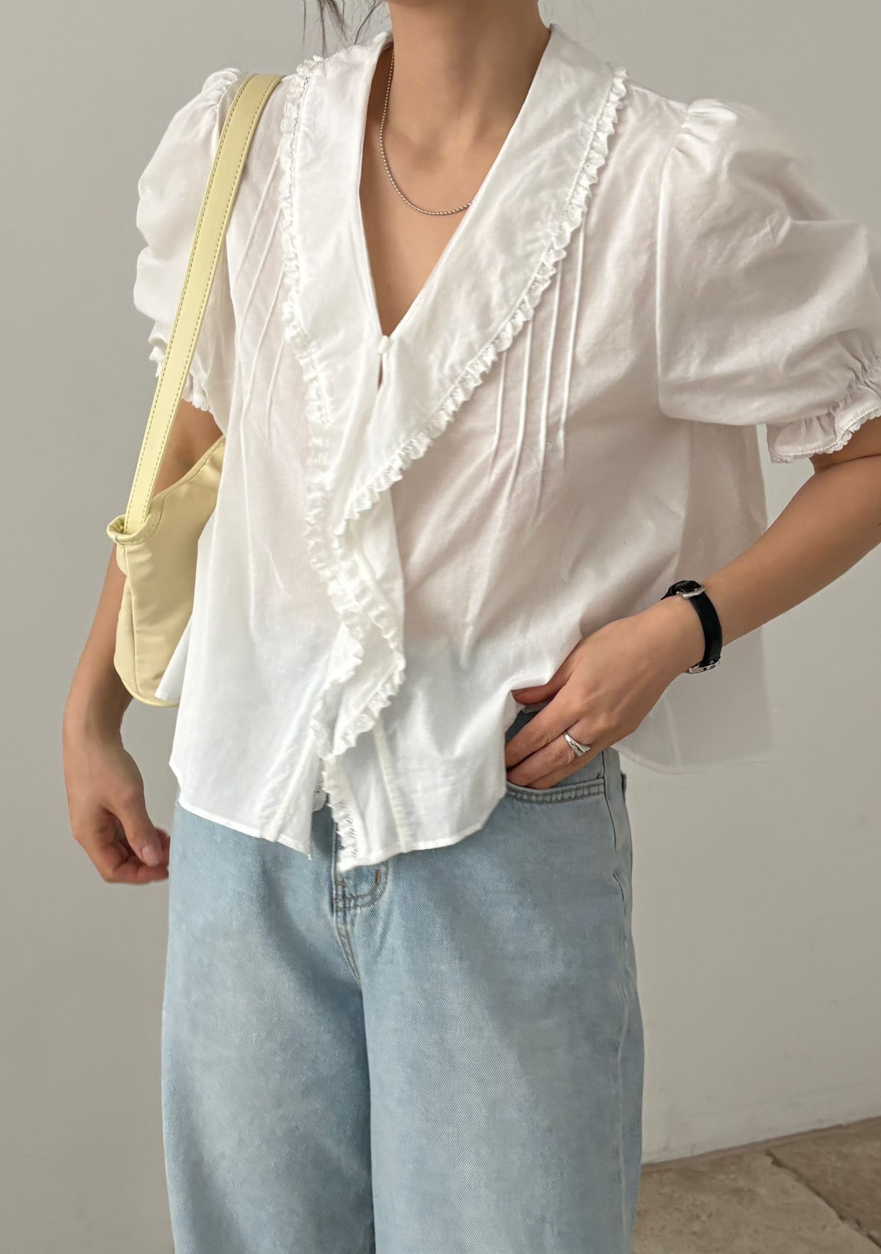 🇰🇷東大門女裝 | ruffle blouse