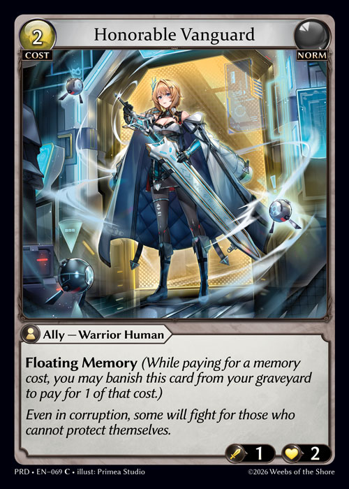 Honorable Vanguard / PRD-069 (C)