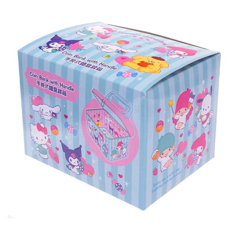 Mix Characters 手挽式鐵盒錢箱