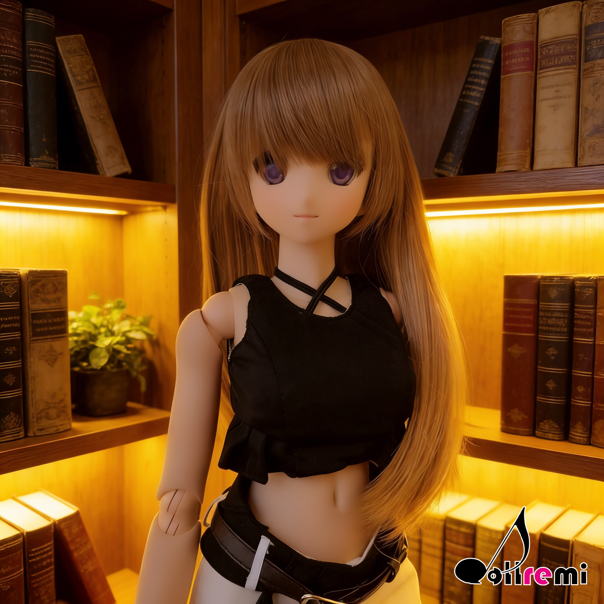 【dollremi】(DD0917C) 短款背心 Crop tank