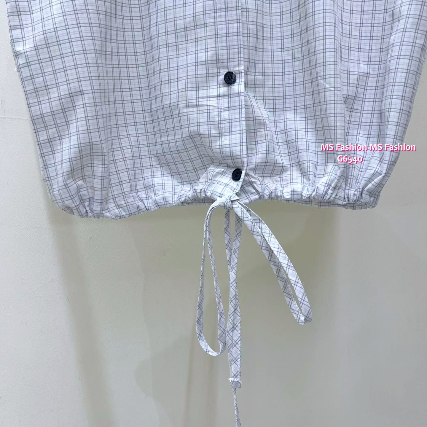 G6540 反領格仔top