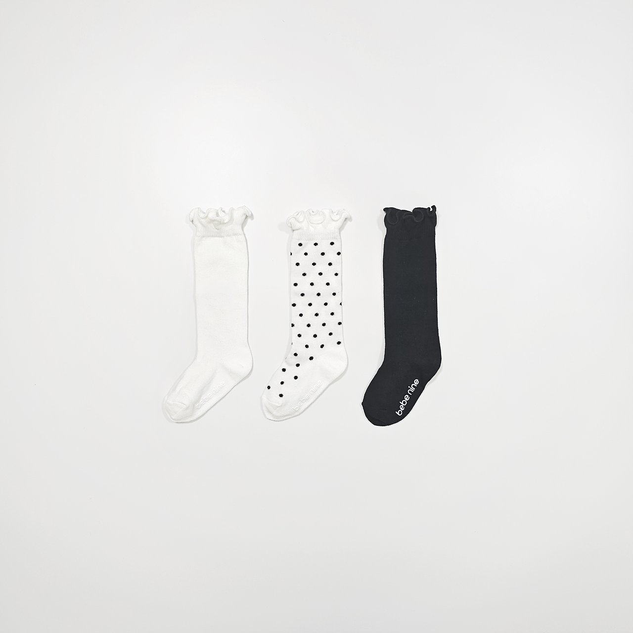 Bebenine Nine Frill Knee Socks Set