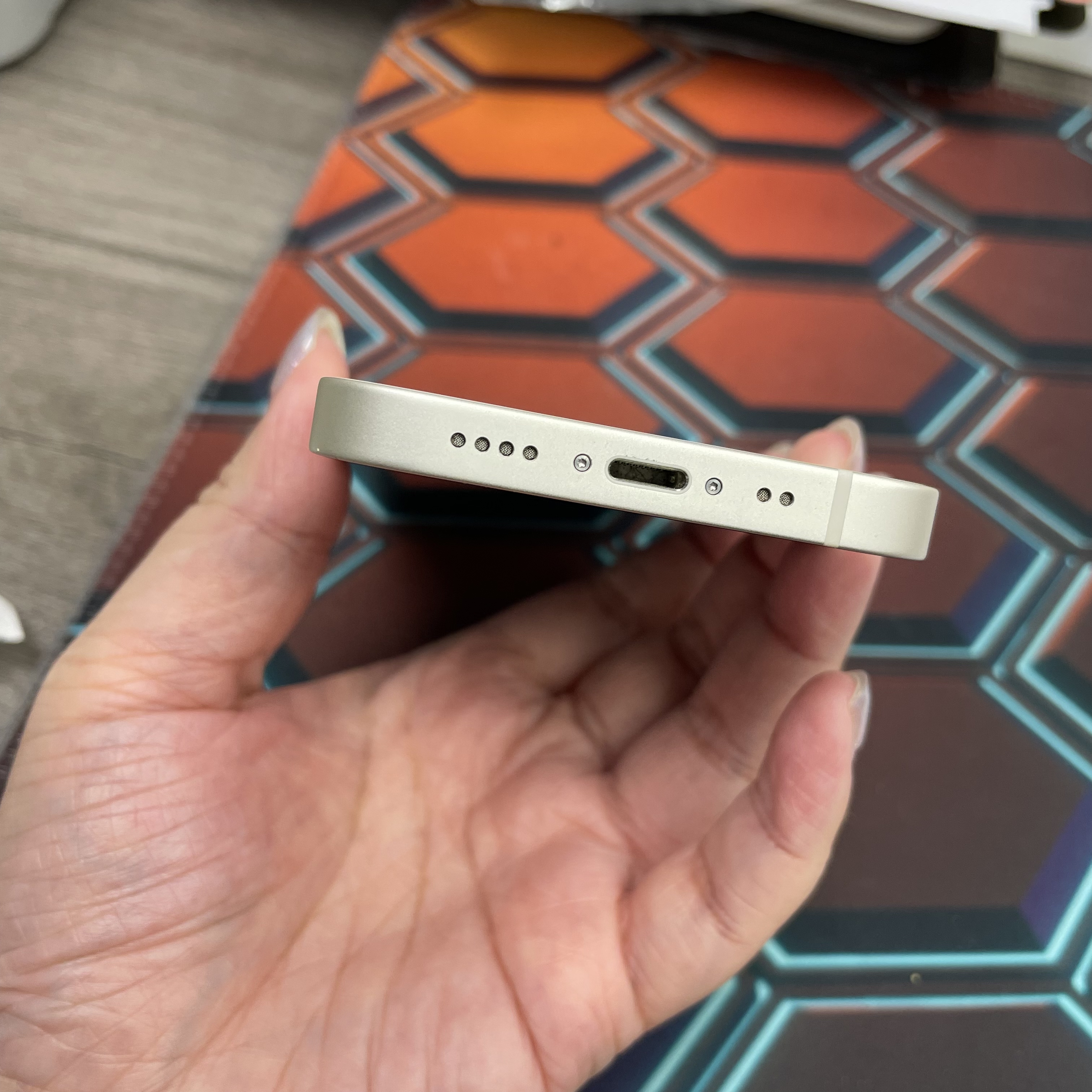 *7149 13 mini  勁靚機 512GB 電100 白色 white