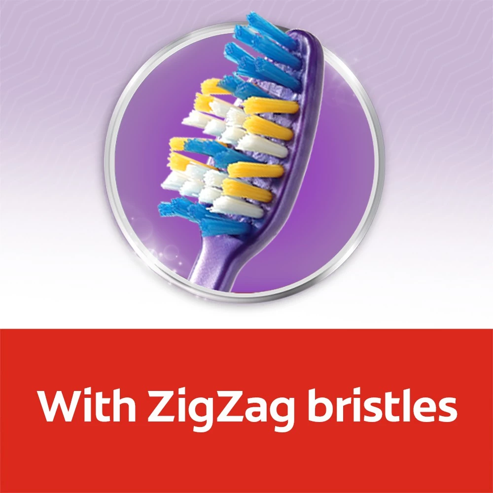 ZIGZAG COLGATE TOOTHBRUSH