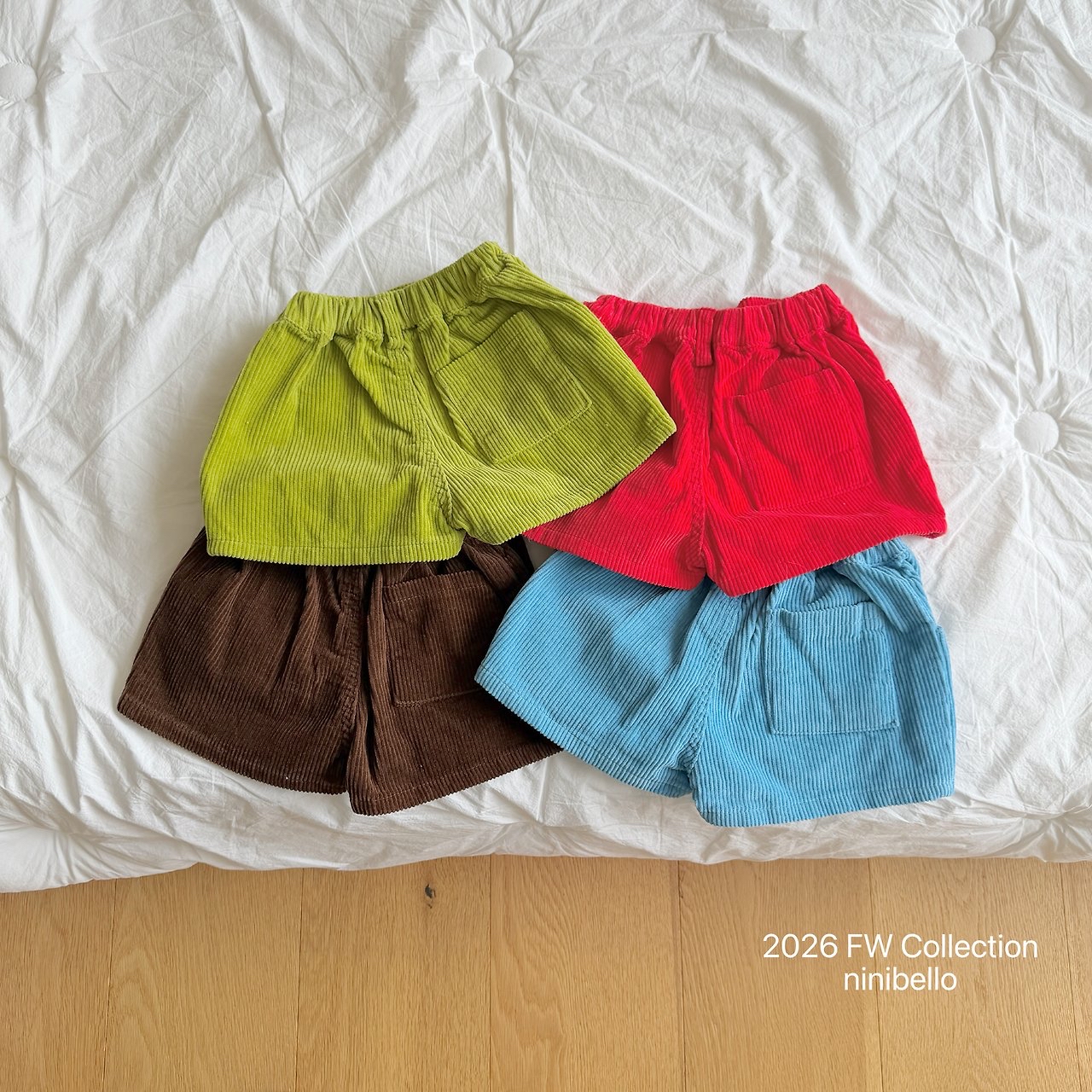 Ninibello | Peekaboo Corduroy Shorts 
