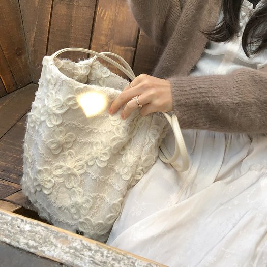 [ovuni] Lace Cottage Bag (2款)