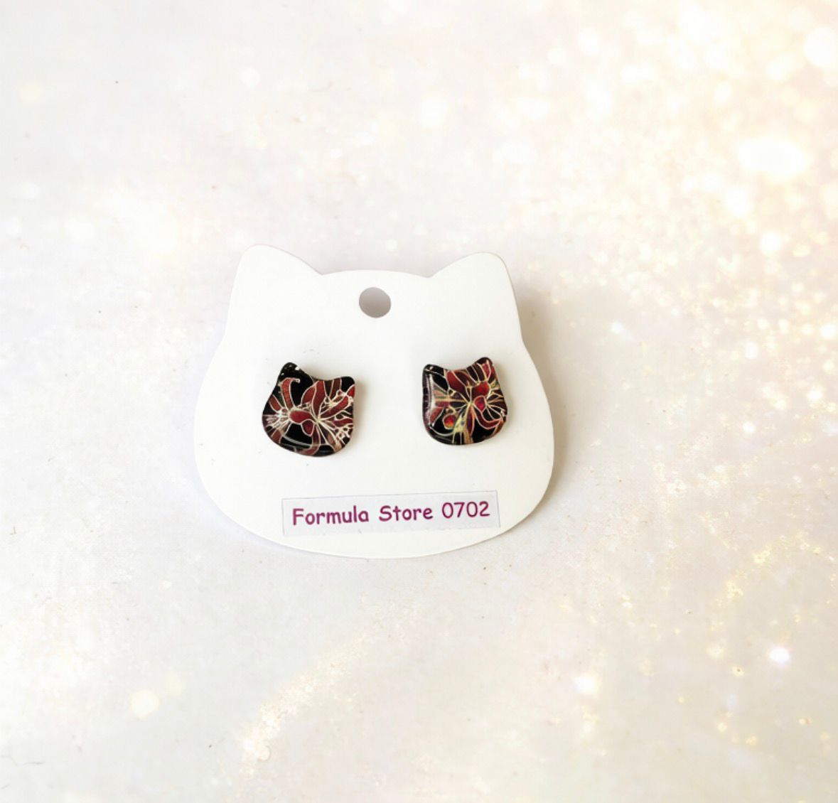 和風貓咪耳環：精緻手工藝品，展現獨特風格